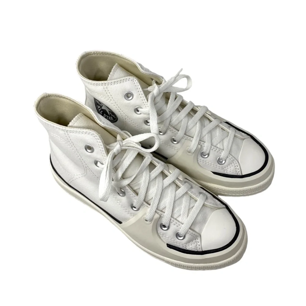 Converse Ctas Construct High Shoes Skate Women Size Casual White Canvas A02832C